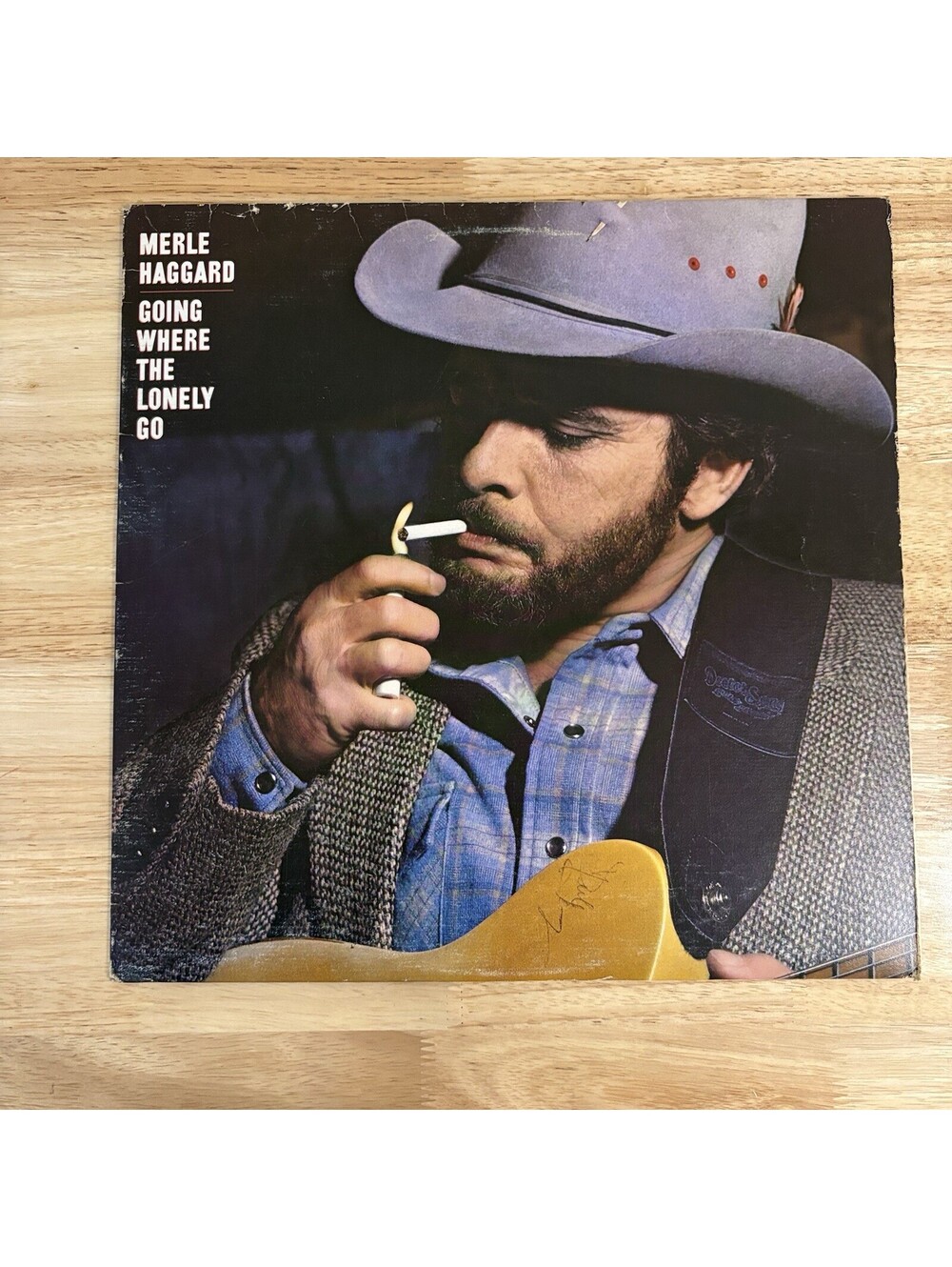 Merle Haggard Going Where The Lonely Go 1982 Vinyl LP EX